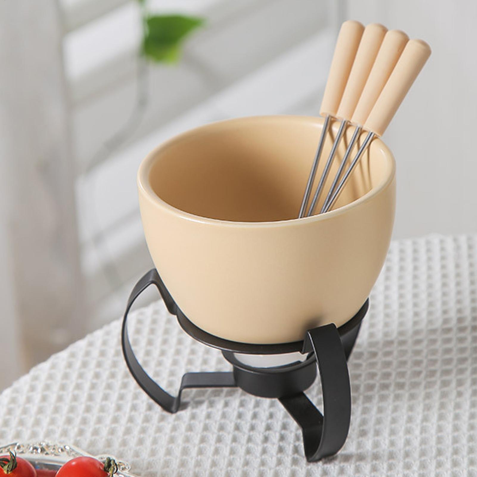Fondue Pot Ceramic - Zestaw mini ceramicznych kubków do fondue