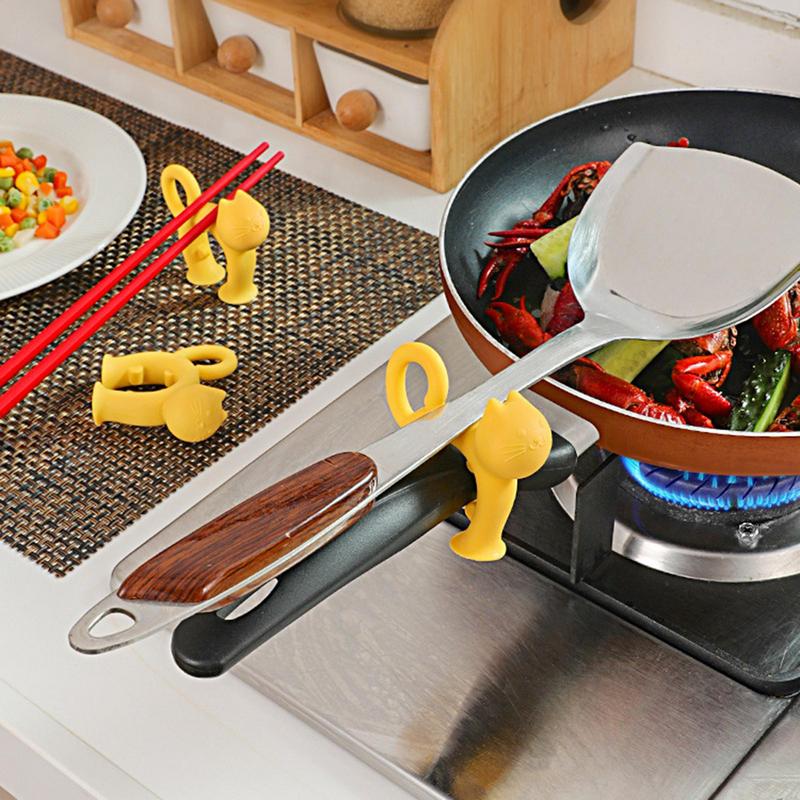 Home Cooking For Cats - Podpórka pod łyżkę w kształcie kota