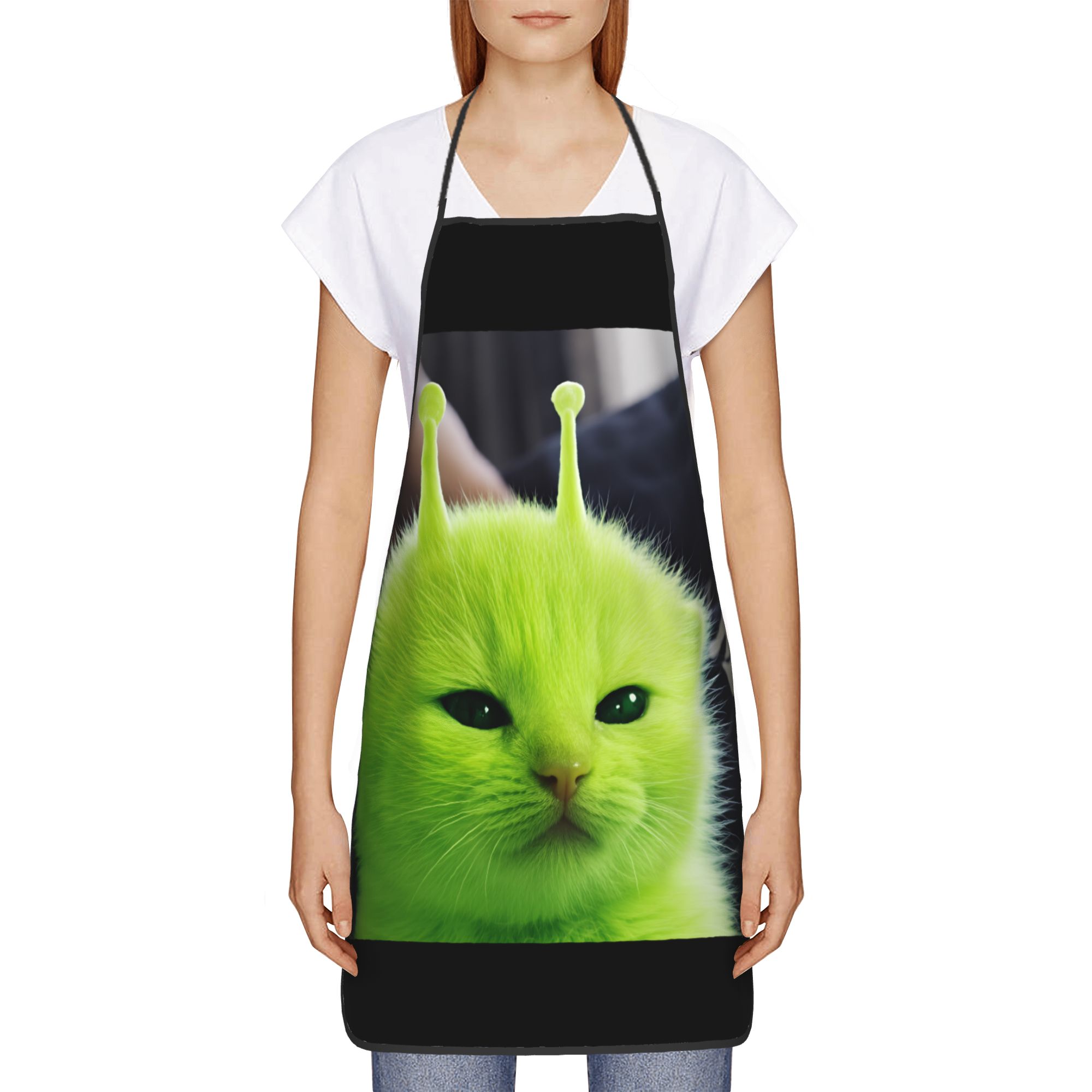 Zabawny Zielony Fartuch z Kota – Home Cooking For Cats recenzja i cena