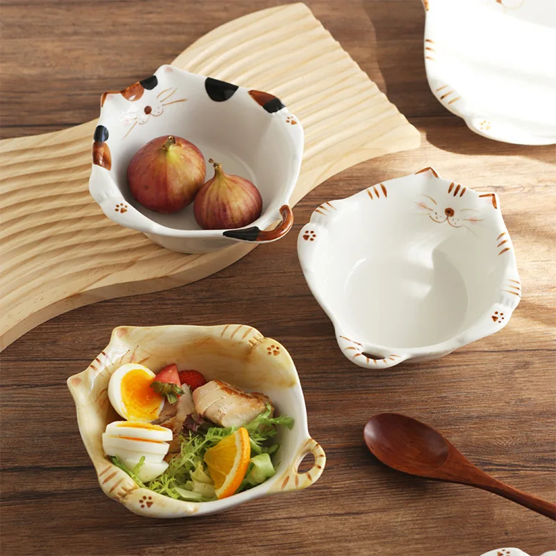 Ceramiczna miseczka/talerz z m – Home Cooking For Cats recenzja i cena