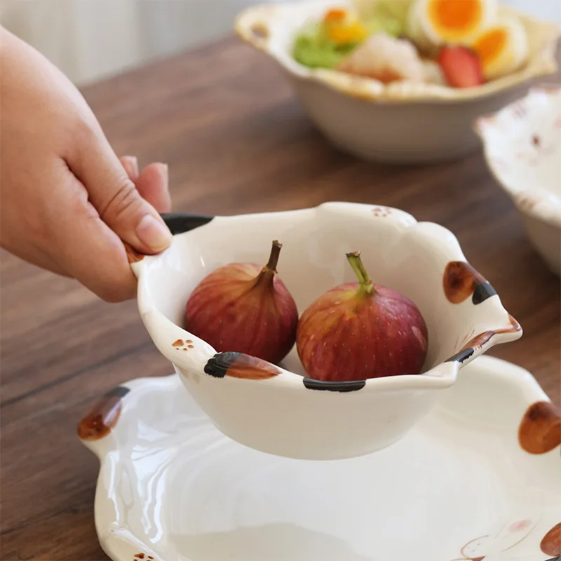 Ceramiczna miseczka/talerz z m – Home Cooking For Cats recenzja i cena