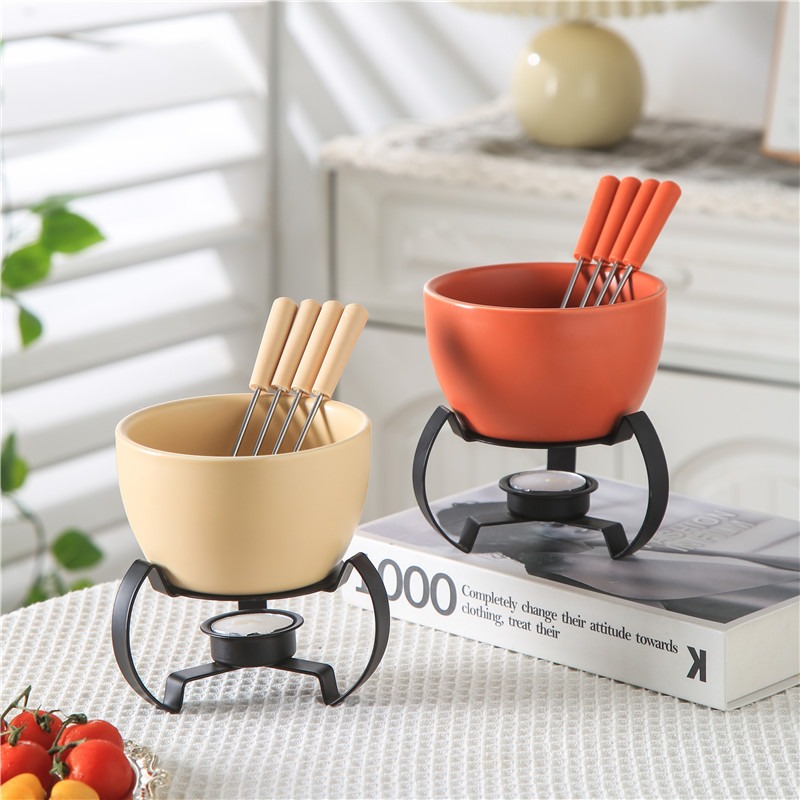 Ekologiczna ceramiczna miska z – Fondue Pot Ceramic recenzja i cena