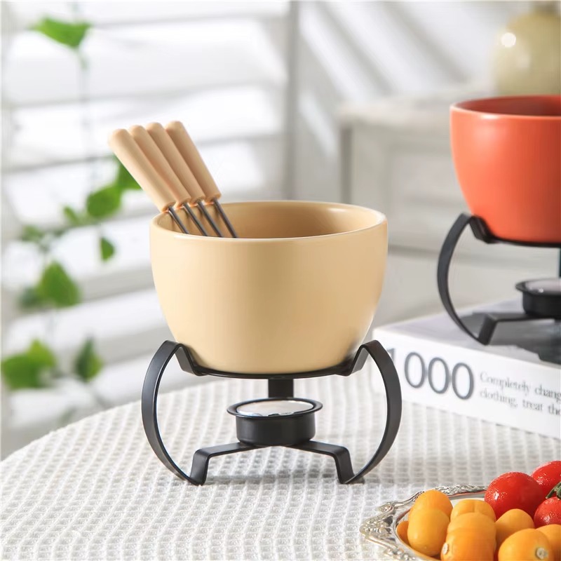 Ekologiczna ceramiczna miska z – Fondue Pot Ceramic recenzja i cena