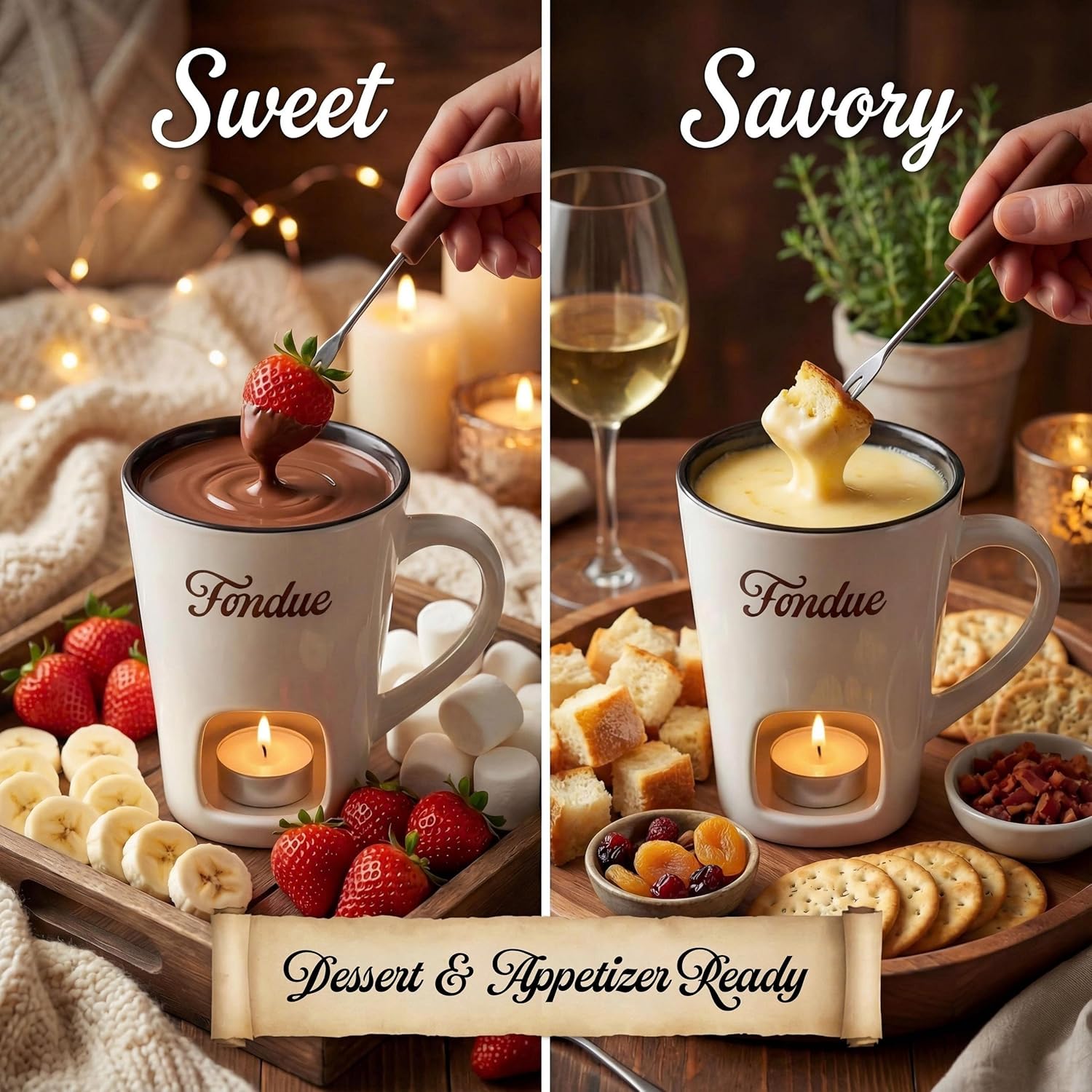 Słodki ceramiczny kubek do fon – Fondue Pot Ceramic recenzja i cena
