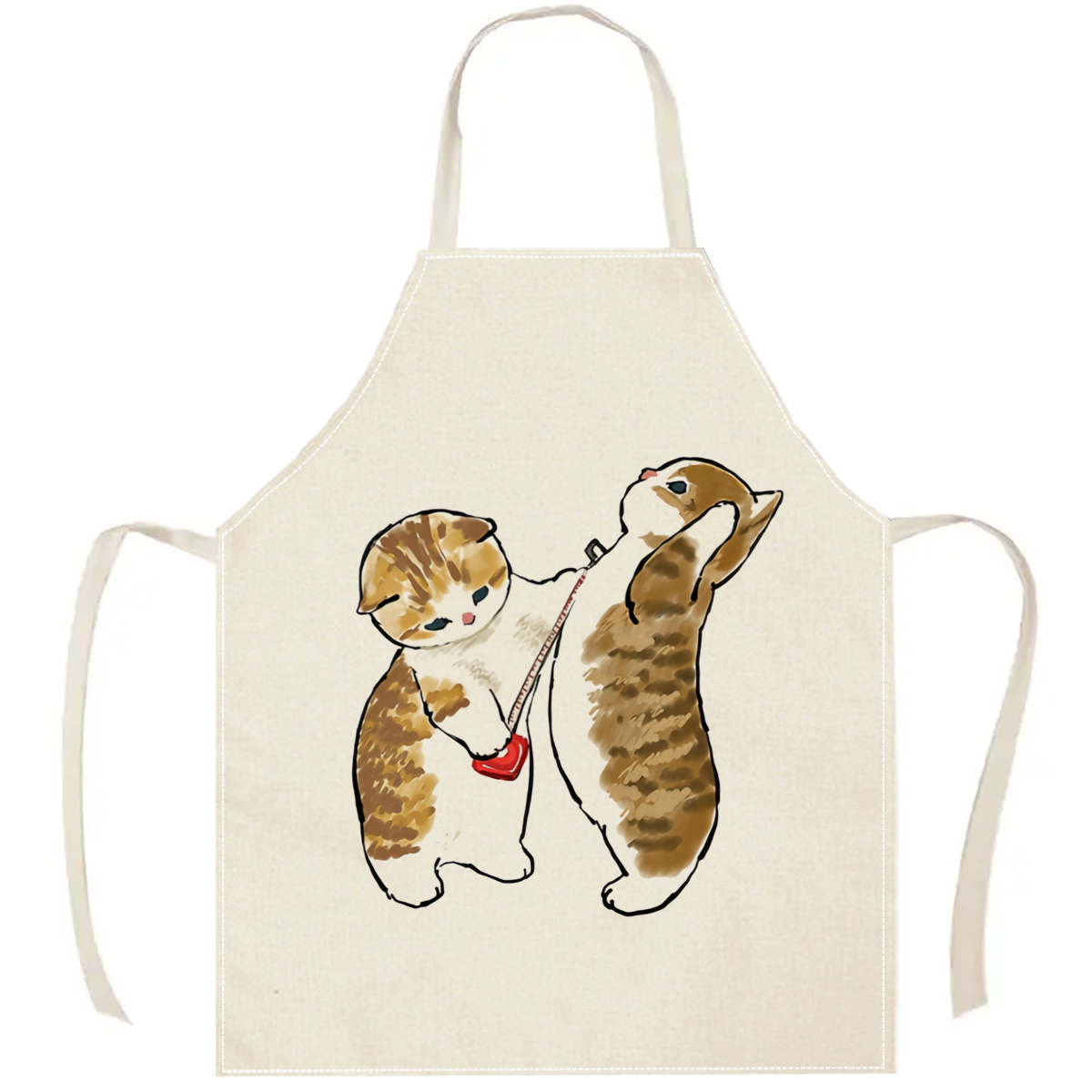 1 szt. Uroczy fartuch z kotami – Home Cooking For Cats recenzja i cena
