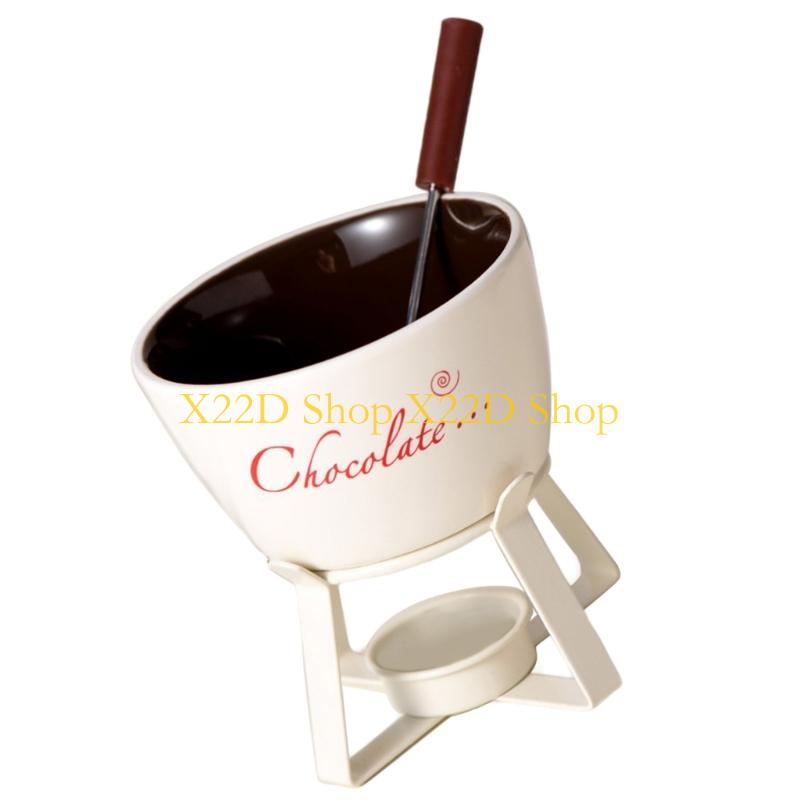 Zestaw garnków do fondue X22D  – Fondue Pot Ceramic recenzja i cena