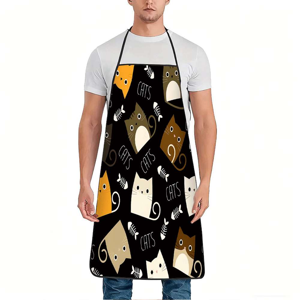 1 Sztuka Zabawnego Fartucha z  – Home Cooking For Cats recenzja i cena