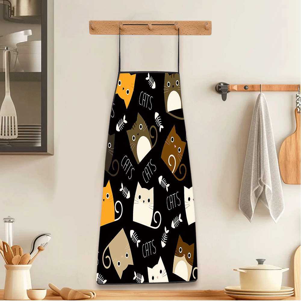 1 Sztuka Zabawnego Fartucha z  – Home Cooking For Cats recenzja i cena