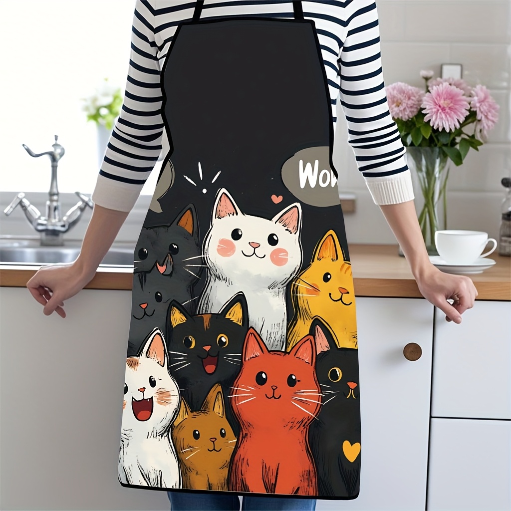 Uroczy fartuch poliestrowy z n – Home Cooking For Cats recenzja i cena