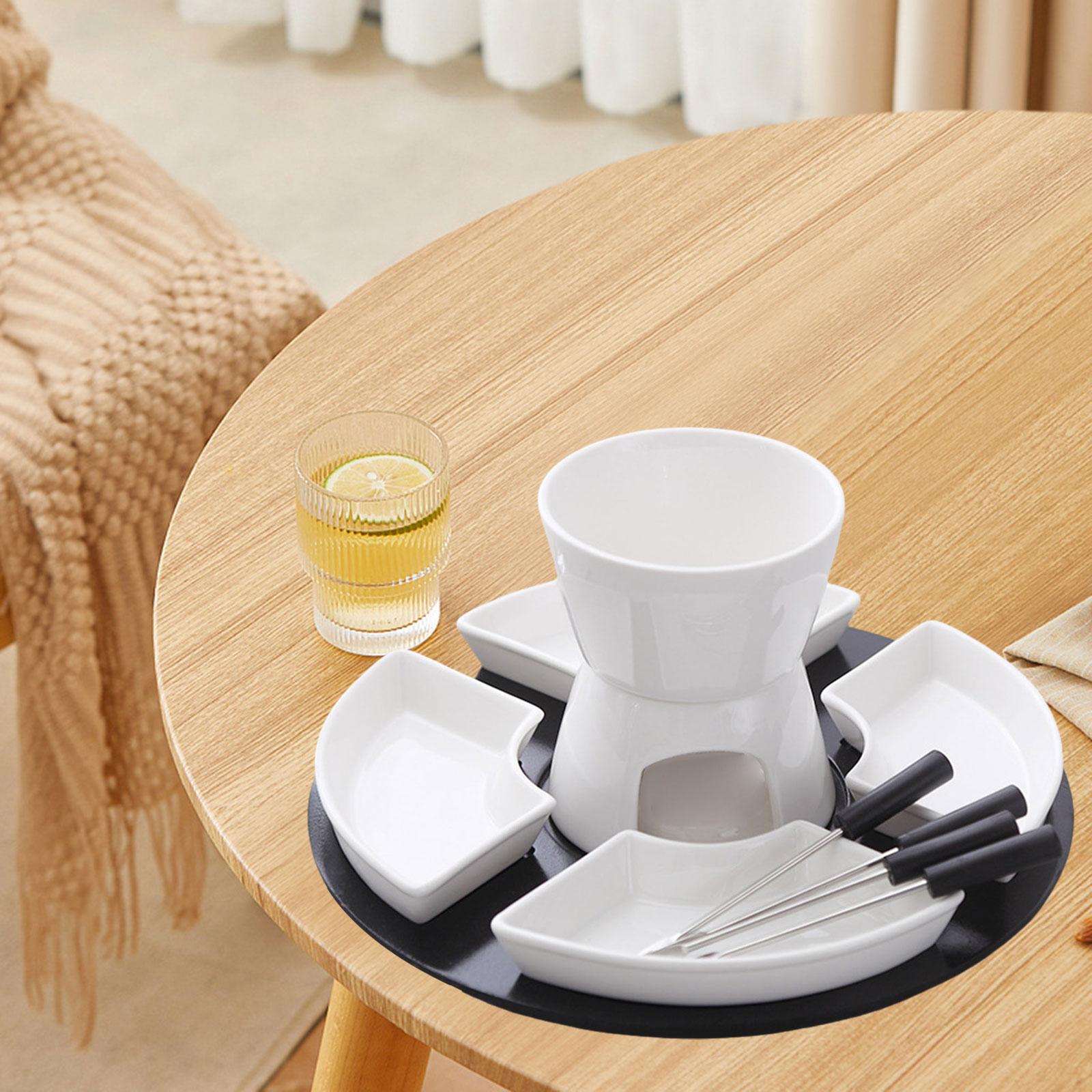 Porcelanowy pojemnik na masło, – Fondue Pot Ceramic recenzja i cena