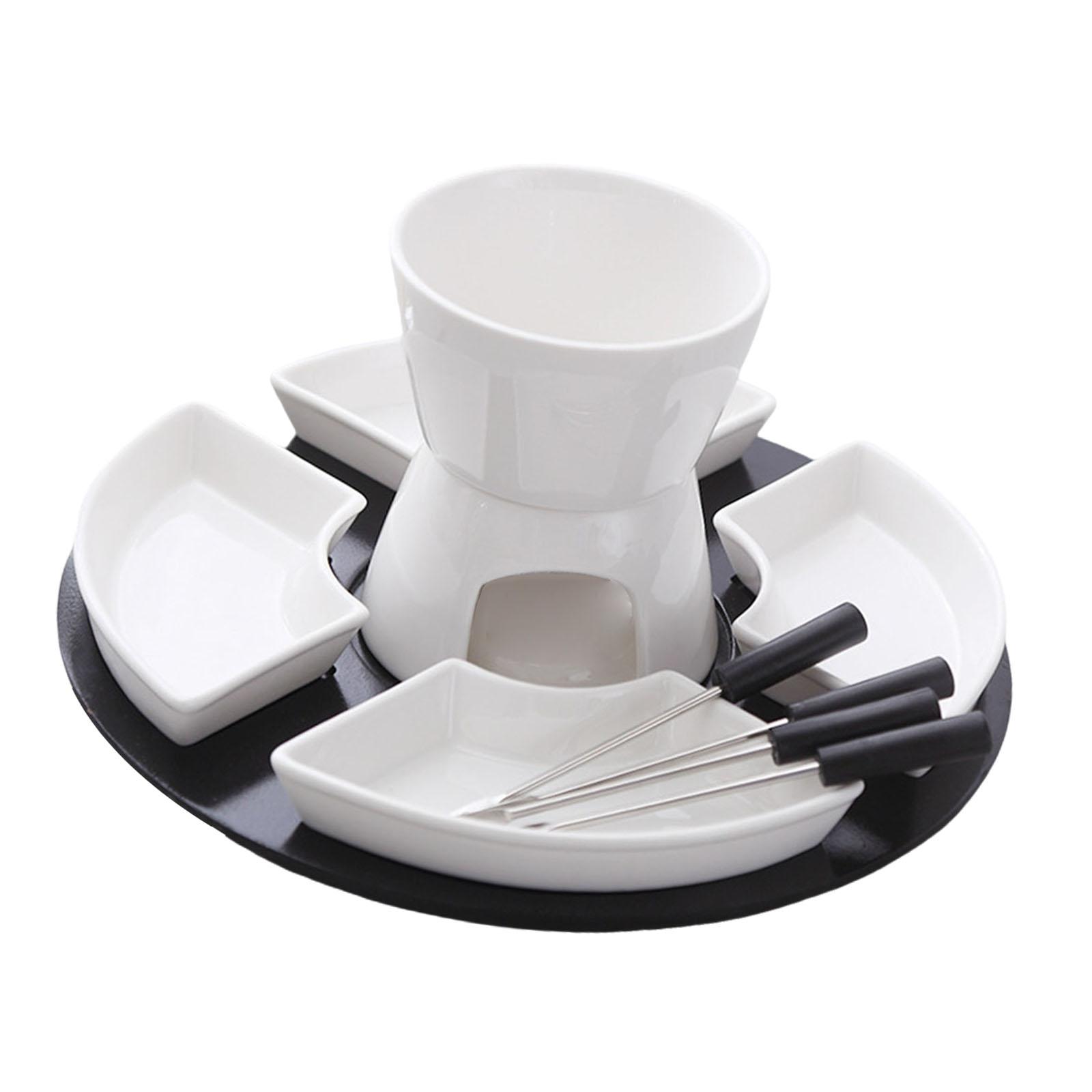 Porcelanowy pojemnik na masło, – Fondue Pot Ceramic recenzja i cena