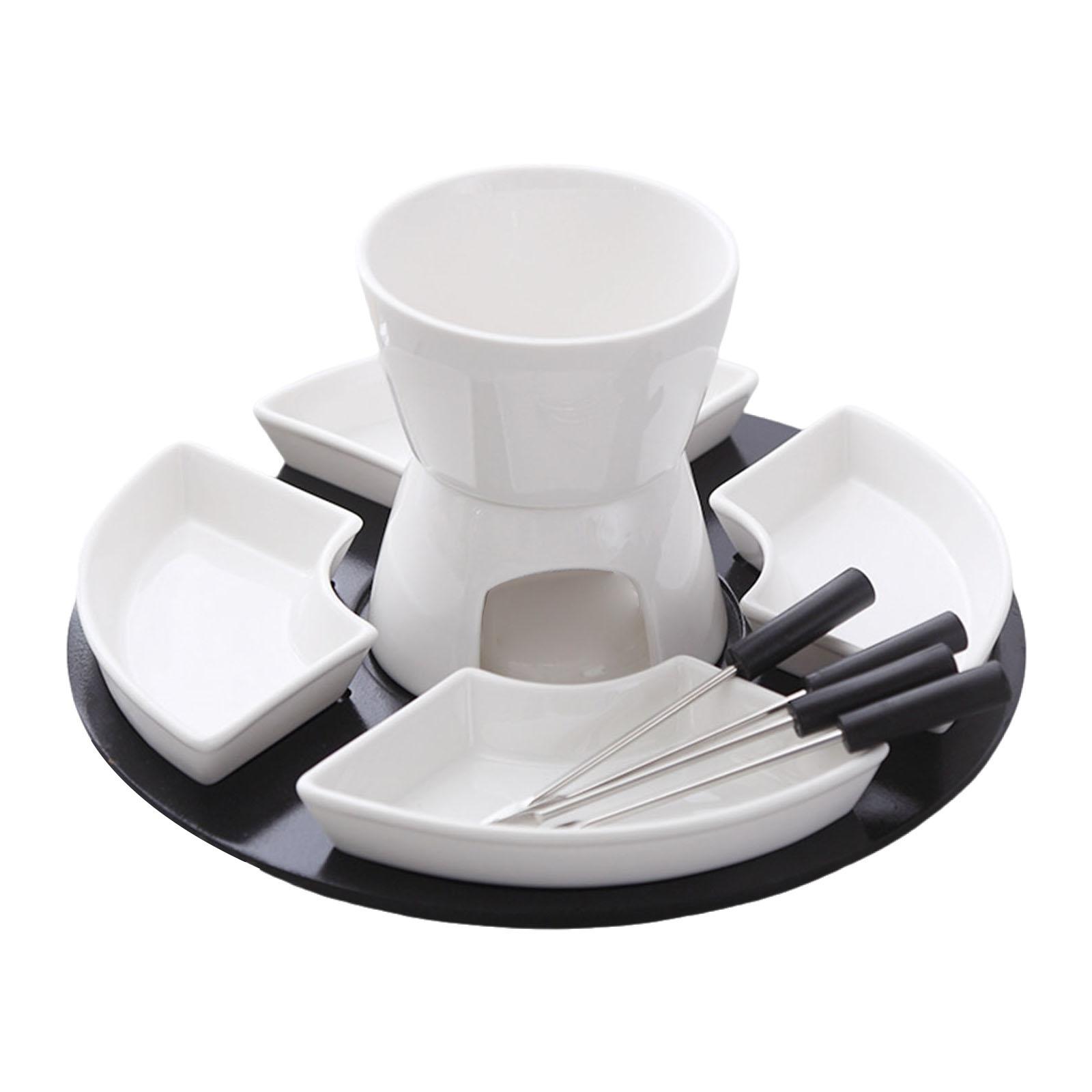 Porcelanowy pojemnik na masło, – Fondue Pot Ceramic recenzja i cena